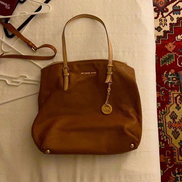 Michael Kors Vintage Leather Tote - Picture 1 of 5